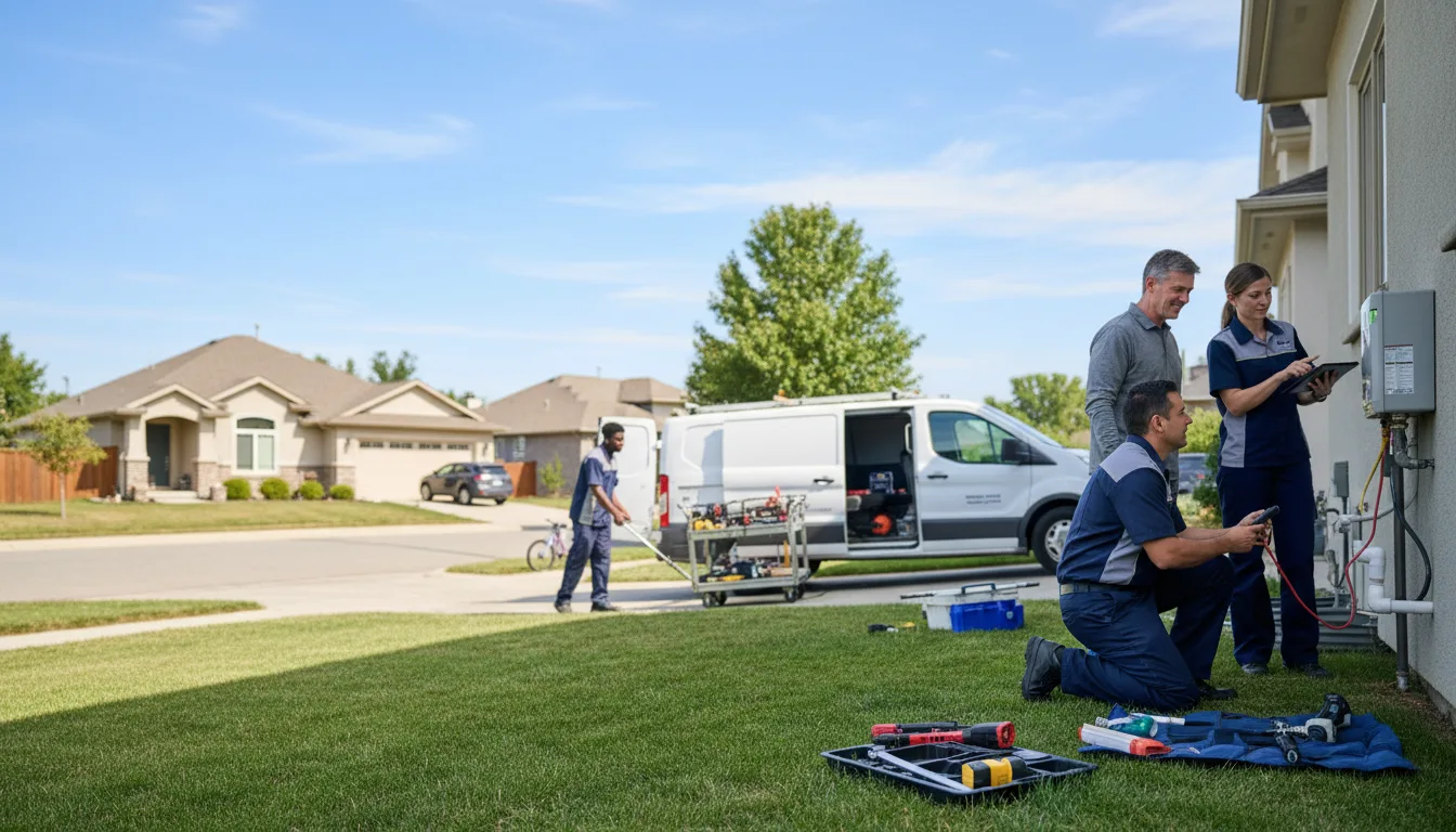 Tankless water heater service in Catharpin, VA